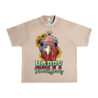 French Oak happy thanksgiving turkey Urban Heavy Tee - RanaPortraitStore