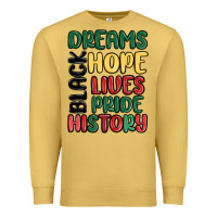 Antique Gold dreams hope lives pride Premium Sweatshirt - MaliasSmallBusiness