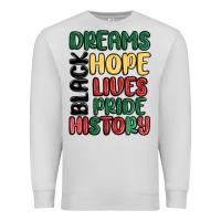 Dove Grey dreams hope lives pride Premium Sweatshirt - MaliasSmallBusiness