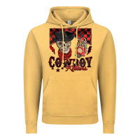 Vintage Mustard cowboy killer Vintage Hoodie - Zillion Design Studio