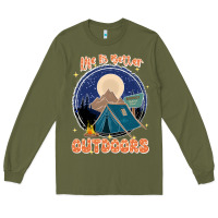Army Green life is better outdoors Long Sleeve Tee - JahusDesignShop