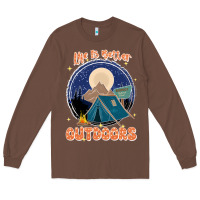 Chestnut life is better outdoors Long Sleeve Tee - JahusDesignShop