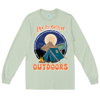 Matcha life is better outdoors Long Sleeve Tee - JahusDesignShop
