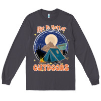 Smoke life is better outdoors Long Sleeve Tee - JahusDesignShop