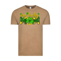 Vintage Coffee one lucky mom Vintage Tee - Zillion Design Studio