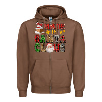 Chestnut made in santa claus ado Zipper Hoodie - AdoDesignShop
