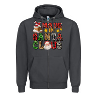 Smoke made in santa claus ado Zipper Hoodie - AdoDesignShop