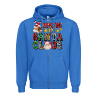 True Royal made in santa claus ado Zipper Hoodie - AdoDesignShop