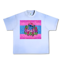 Grape Ice ohana stitch Urban Heavy Tee - Zillion Design Studio