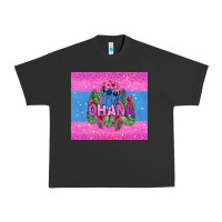 Pigment Black ohana stitch Urban Heavy Tee - Zillion Design Studio