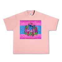 Salmon ohana stitch Urban Heavy Tee - Zillion Design Studio