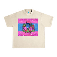 Sandshell ohana stitch Urban Heavy Tee - Zillion Design Studio