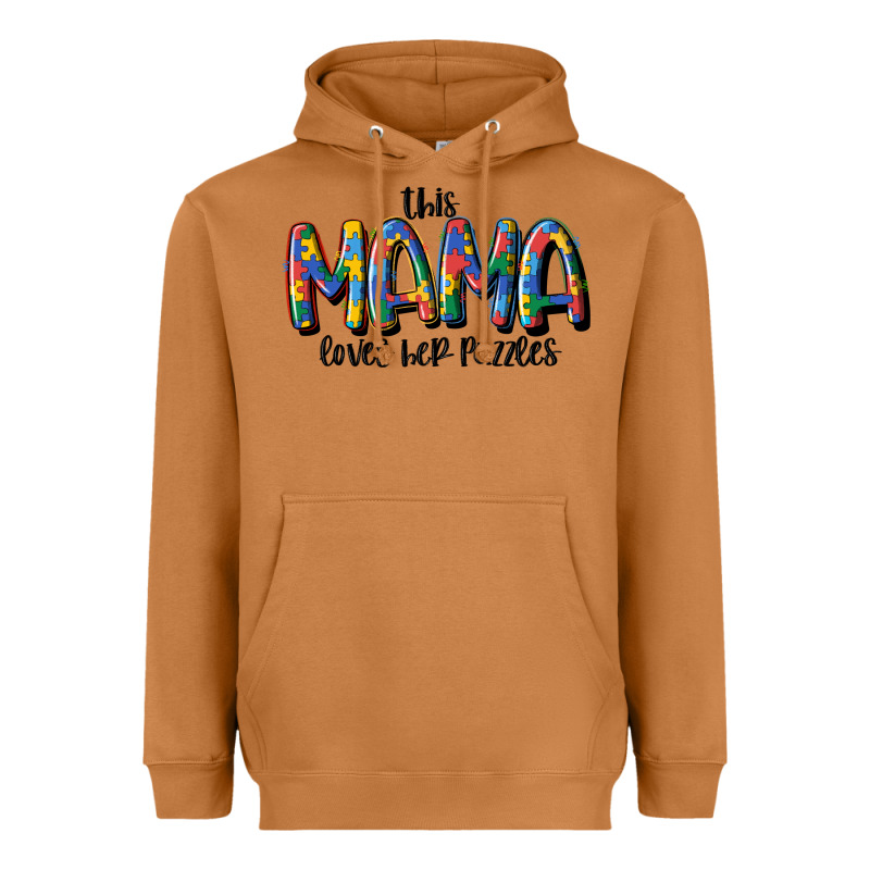 This Mama Loves Her Puzzle Heavyweight Hoodie by MaliasSmallBusiness | Teevron