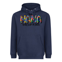 Navy this mama loves her puzzle Heavyweight Hoodie - MaliasSmallBusiness