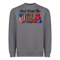 Storm god bless the usa Heavyweight Sweatshirt - texasbilliewilder