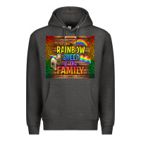 Charcoal Heather I'm The Rainbow Sheep Of The Family Tumbler Premium Hoodie - BundleAndBundleShop
