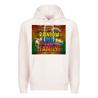 Pale Pink I'm The Rainbow Sheep Of The Family Tumbler Premium Hoodie - BundleAndBundleShop
