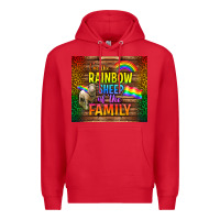 Red I'm The Rainbow Sheep Of The Family Tumbler Premium Hoodie - BundleAndBundleShop