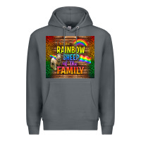 Rock I'm The Rainbow Sheep Of The Family Tumbler Premium Hoodie - BundleAndBundleShop