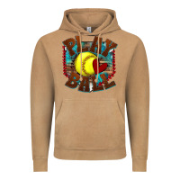 Play Ball Softball Vintage Hoodie | Teevron