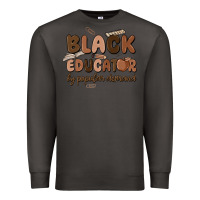 Smoke black educator by popular demand Premium Sweatshirt - MaliasSmallBusiness