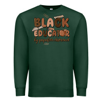 Sports Green black educator by popular demand Premium Sweatshirt - MaliasSmallBusiness