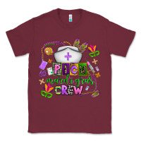 Burgundy picu mardi gras crew Classic Tee - AdoDesignShop
