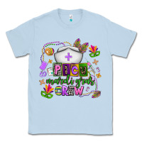 Dusty Blue picu mardi gras crew Classic Tee - AdoDesignShop