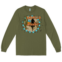 Army Green amarillo by morning Long Sleeve Tee - JahusDesignShop