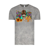 Mom Life With Skull Vintage Tee | Teevron