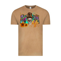 Vintage Camel mom life with skull Vintage Tee - Zillion Design Studio
