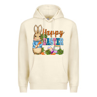 Sandshell easter bunny egg and carrots Premium Hoodie - AdoDesignShop