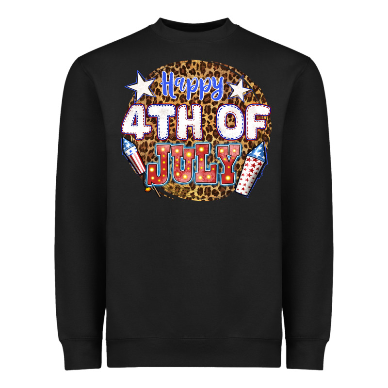Happy 4th Of July Billie Wilder Heavyweight Sweatshirt by texasbilliewilder | Teevron