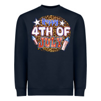 Navy happy 4th of july billie wilder Heavyweight Sweatshirt - texasbilliewilder