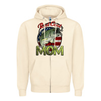 Sandshell reel cool mom fishing Zipper Hoodie - Jasminsmagicworld