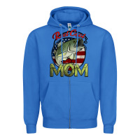True Royal reel cool mom fishing Zipper Hoodie - Jasminsmagicworld