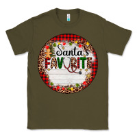 Army Green custom name santas favorite nurse Classic Tee - AdoDesignShop