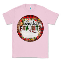 Bubblegum Pink custom name santas favorite nurse Classic Tee - AdoDesignShop