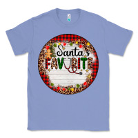 Colony Blue custom name santas favorite nurse Classic Tee - AdoDesignShop