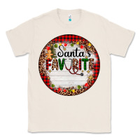 Natural custom name santas favorite nurse Classic Tee - AdoDesignShop
