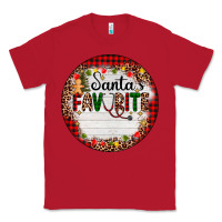 Red custom name santas favorite nurse Classic Tee - AdoDesignShop