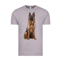 Vintage Zinc german shepherd Vintage Tee - RanaPortraitStore