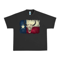 Pigment Black texas flag Urban Heavy Tee - BarkalooDesign