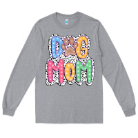 Heather Grey dog mom dalmatian Long Sleeve Tee - JahusDesignShop