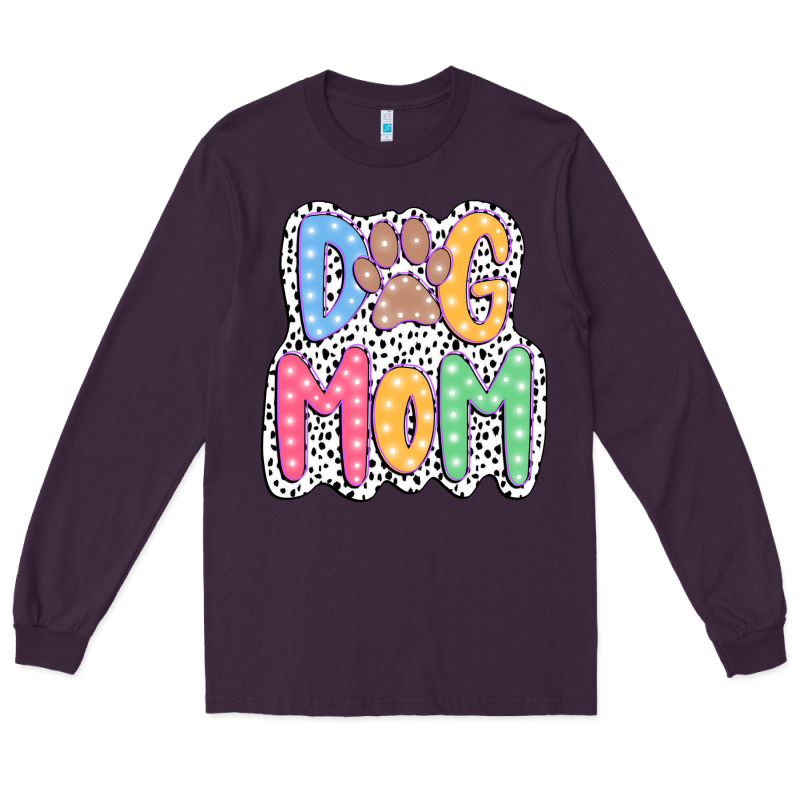 Dog Mom Dalmatian Long Sleeve Tee by JahusDesignShop | Teevron