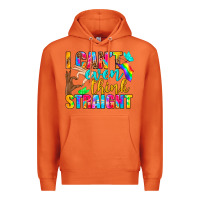 Carrot LGBTQ I Can't Even Think Straight Premium Hoodie - BundleAndBundleShop