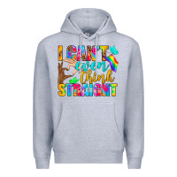 Heather Grey LGBTQ I Can't Even Think Straight Premium Hoodie - BundleAndBundleShop