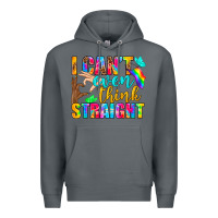 Rock LGBTQ I Can't Even Think Straight Premium Hoodie - BundleAndBundleShop