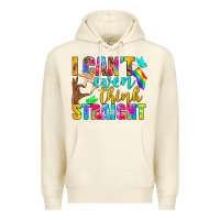 Sandshell LGBTQ I Can't Even Think Straight Premium Hoodie - BundleAndBundleShop