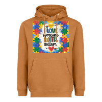 Meerkat ı love someone with autism Heavyweight Hoodie - MaliasSmallBusiness
